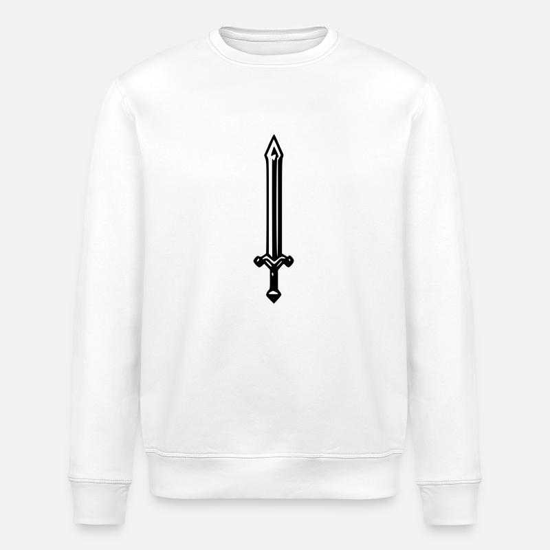 Epée - Sweat bio ROLLER Stanley/Stella Unisexe - blanc