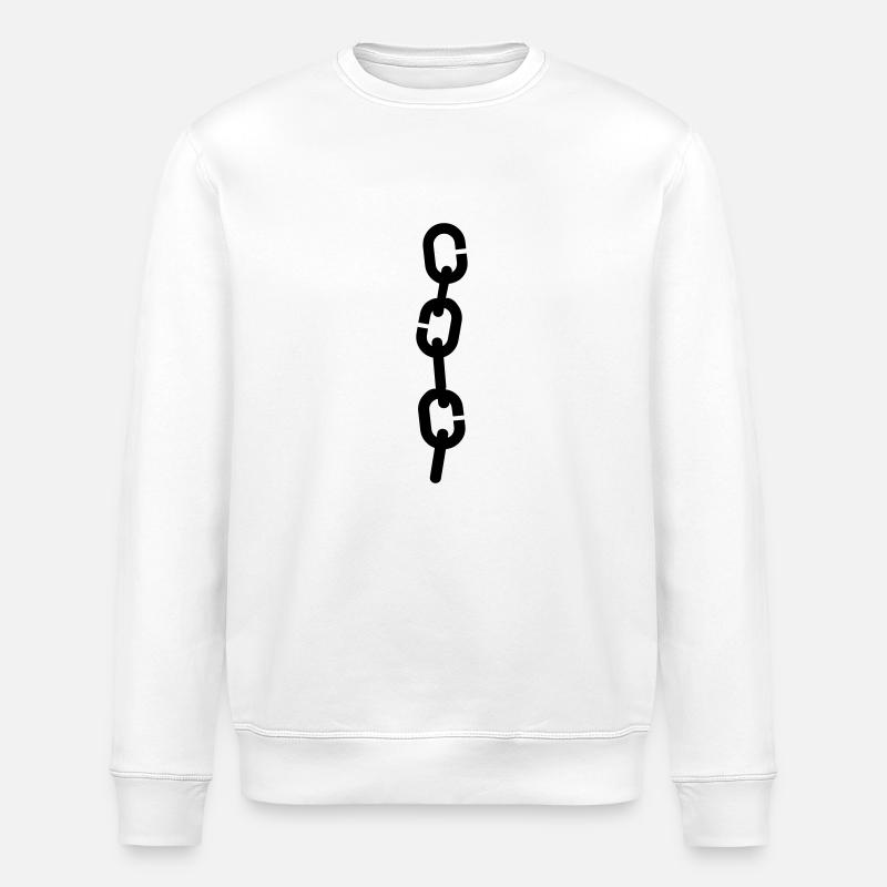Kette - Stanley/Stella Unisex Bio-Sweatshirt ROLLER - Weiß