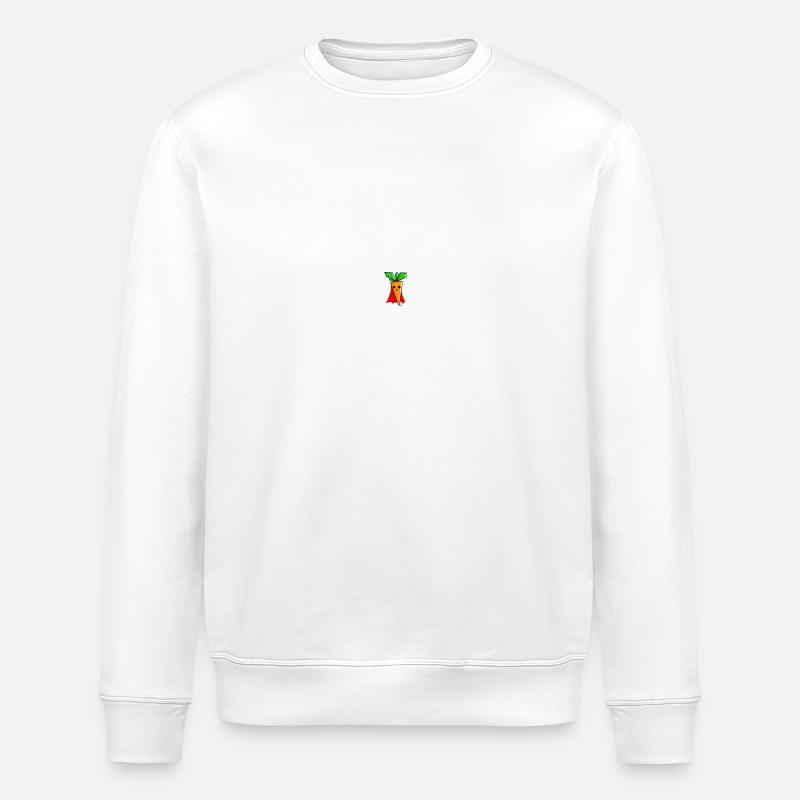 super carotte - Sweat bio ROLLER Stanley/Stella Unisexe - blanc