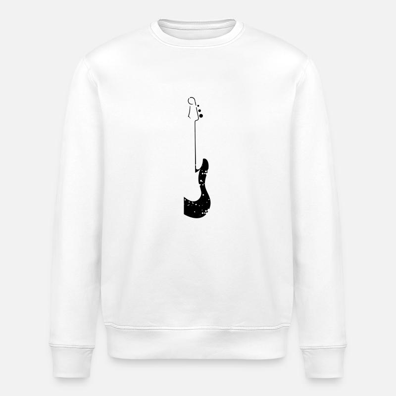 guitare - Sweat bio ROLLER Stanley/Stella Unisexe - blanc