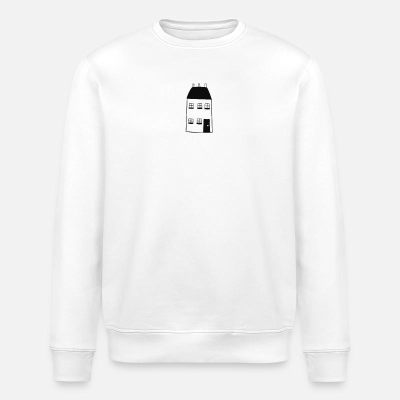 Haus - Stanley/Stella Unisex Bio-Sweatshirt ROLLER - Weiß