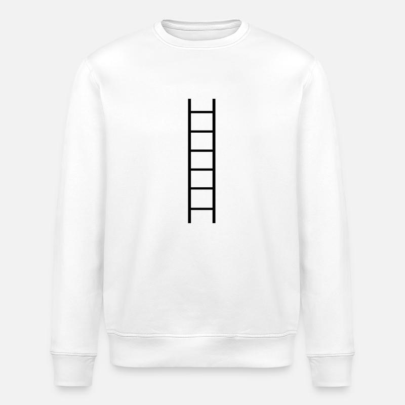 Ladder - Everyone needs a ladder - Stanley/Stella ROLLER Unisex Organic Sweatshirt - white