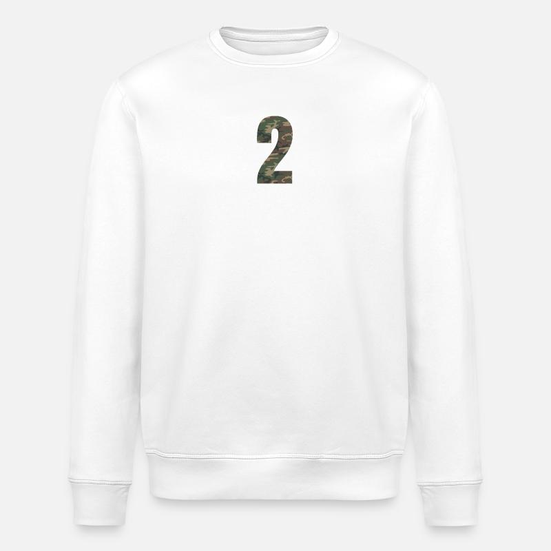 Tough Nummer 2 im Camouflage-Muster! - Stanley/Stella Unisex Bio-Sweatshirt ROLLER - Weiß