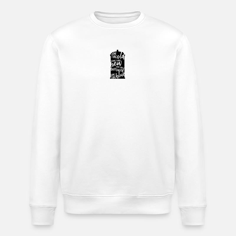 Something Old - Stanley/Stella ROLLER Unisex Organic Sweatshirt - white