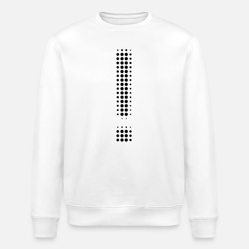 Ausrufezeichen - Stanley/Stella Unisex Bio-Sweatshirt ROLLER - Weiß