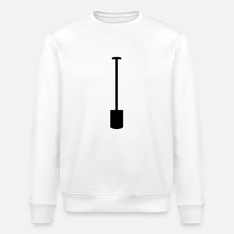 Spade - Pelle - Sweat bio ROLLER Stanley/Stella Unisexe - blanc