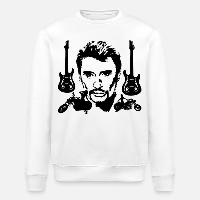 Johnny - Stanley/Stella Unisex Bio-Sweatshirt ROLLER - Weiß