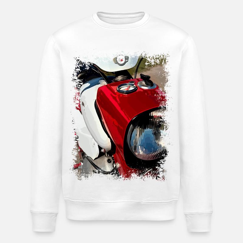 Zweitaktlegende - Stanley/Stella Unisex Bio-Sweatshirt ROLLER - Weiß