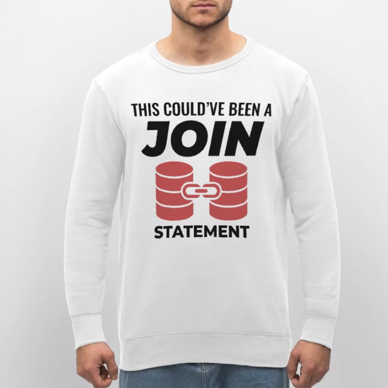 SQL Join Database, instruction de programmation des données Sweat bio ROLLER Stanley/Stella Unisexe