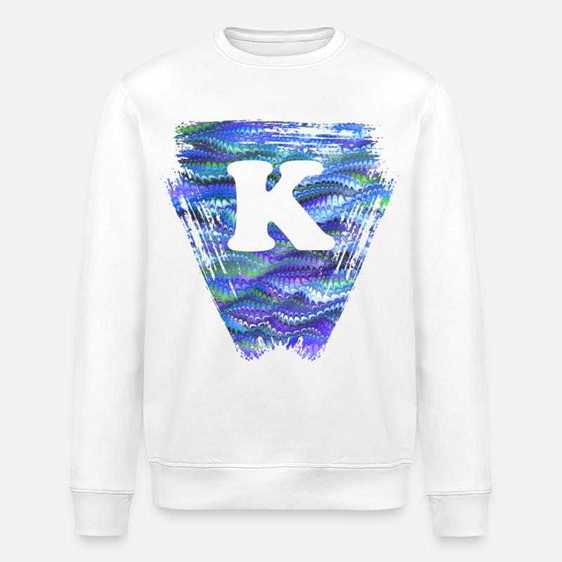 Dreieck E 103 K - Stanley/Stella ROLLER Unisex Organic Sweatshirt - white