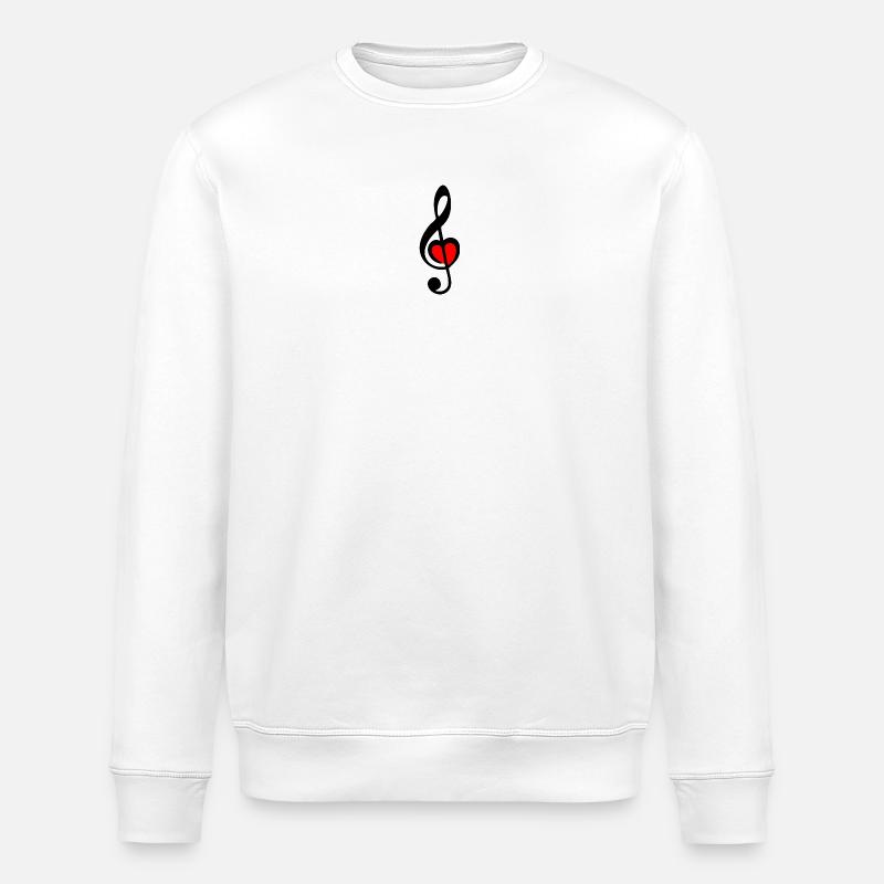 G-Taste - Stanley/Stella Unisex Bio-Sweatshirt ROLLER - Weiß
