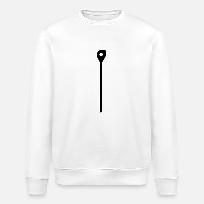 kochloeffel - Stanley/Stella Unisex Bio-Sweatshirt ROLLER - Weiß