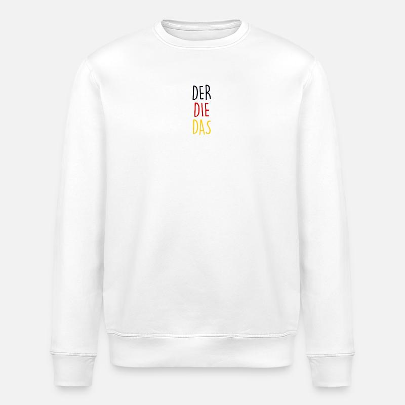 German language - Stanley/Stella Unisex Bio-Sweatshirt ROLLER - Weiß