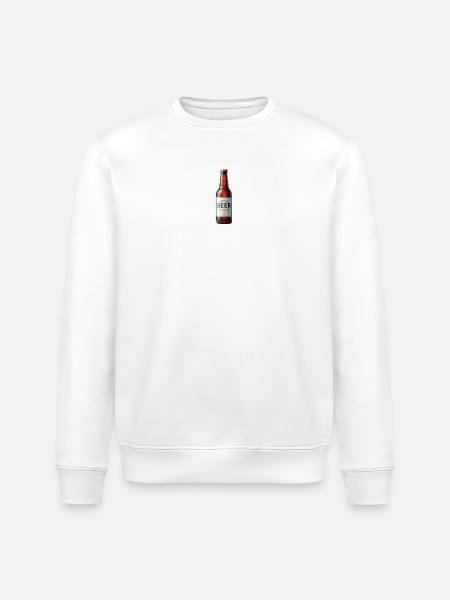 Bier - Stanley/Stella Unisex Bio-Sweatshirt ROLLER - Weiß