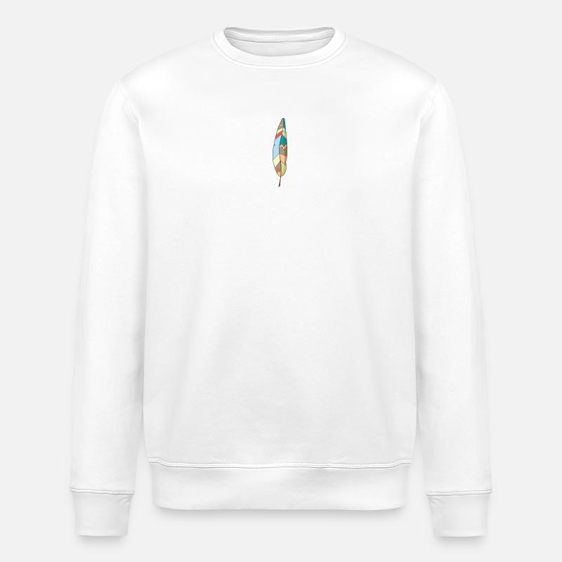 Feder - Stanley/Stella Unisex Bio-Sweatshirt ROLLER - Weiß