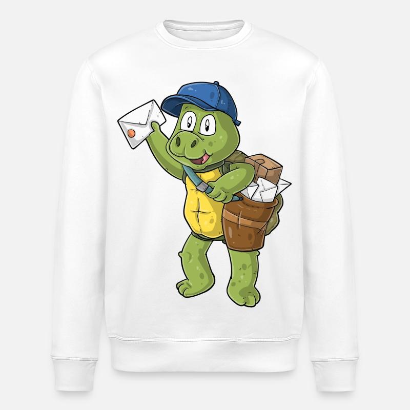 Postman - Stanley/Stella ROLLER Unisex Organic Sweatshirt - white