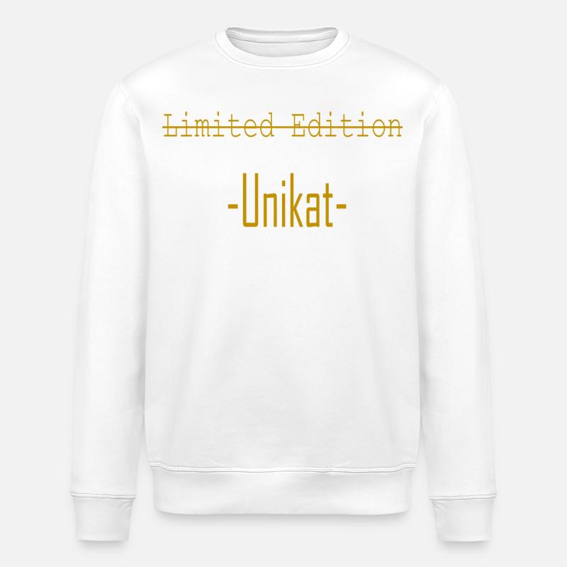 Limited Edition Unikat - Stanley/Stella Unisex Bio-Sweatshirt ROLLER - Weiß