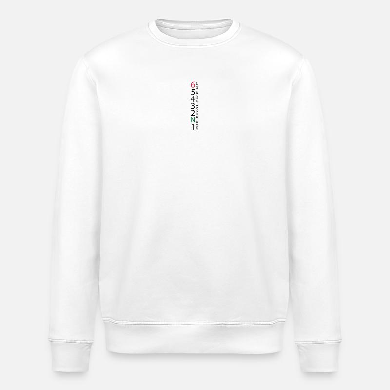 Gearbox motorcycle - Stanley/Stella Unisex Bio-Sweatshirt ROLLER - Weiß