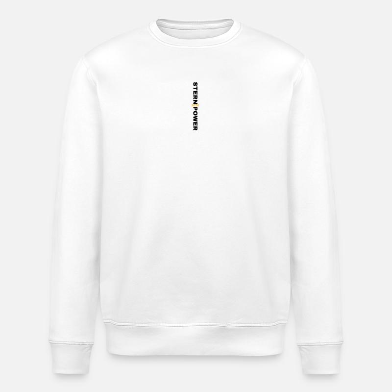 Sternpower 2020 (Hochkant) - Stanley/Stella Unisex Bio-Sweatshirt ROLLER - Weiß
