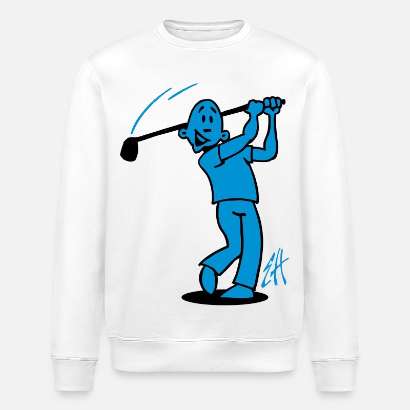 Golf - Stanley/Stella Unisex Bio-Sweatshirt ROLLER - Weiß