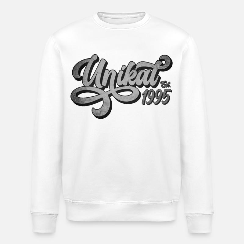 Unikat Est. 1995 - Stanley/Stella Unisex Bio-Sweatshirt ROLLER - Weiß