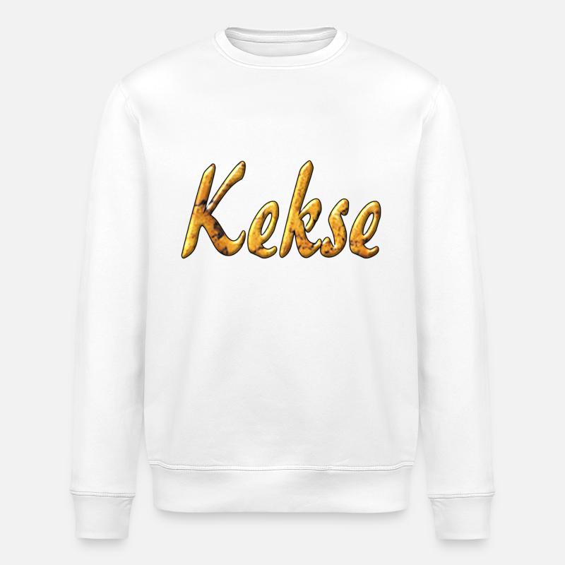 kekse - Stanley/Stella Unisex Bio-Sweatshirt ROLLER - Weiß