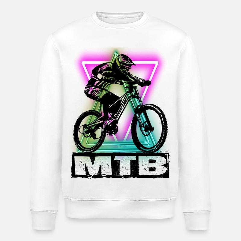 Mtb - Stanley/Stella ROLLER Unisex Organic Sweatshirt - white