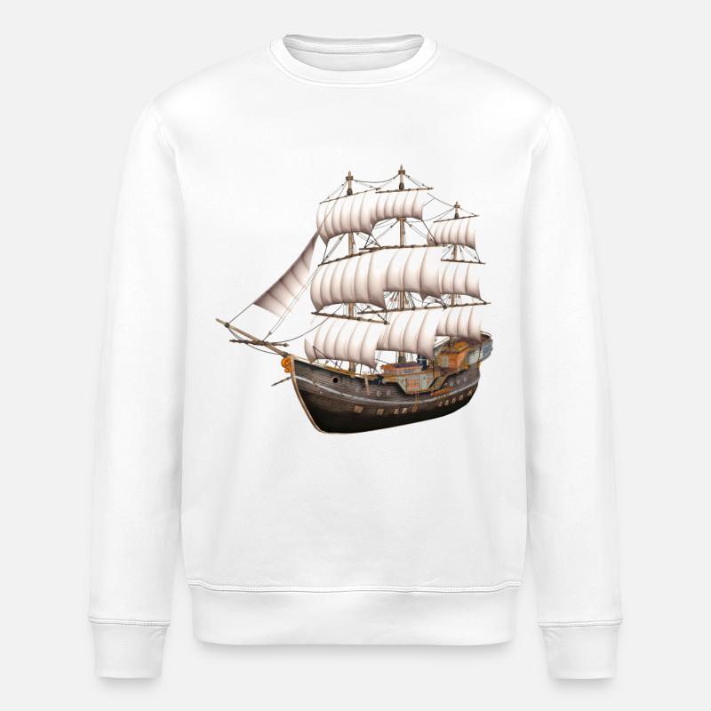 Envoyer - Sweat bio ROLLER Stanley/Stella Unisexe - blanc