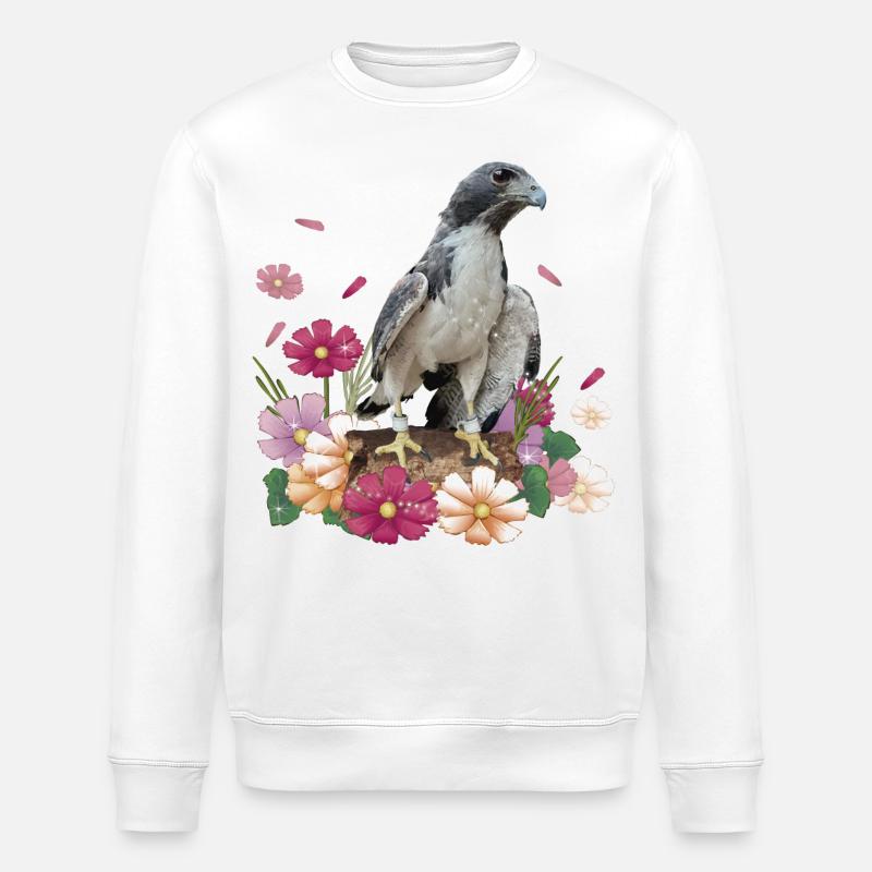 Faucon - Sweat bio ROLLER Stanley/Stella Unisexe - blanc