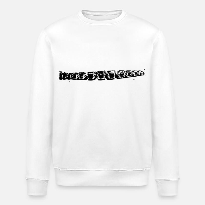 Camions - Sweat bio ROLLER Stanley/Stella Unisexe - blanc