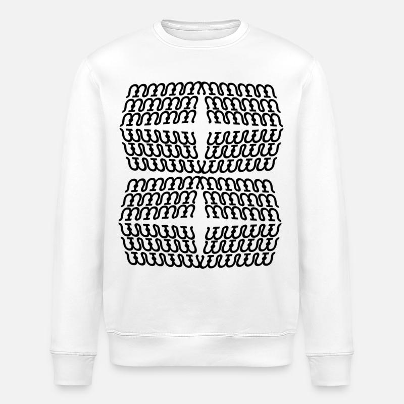 Uni-Style - Sweat bio ROLLER Stanley/Stella Unisexe - blanc