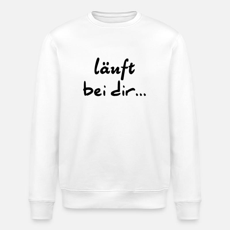 Fonctionne pour moi - Sweat bio ROLLER Stanley/Stella Unisexe - blanc