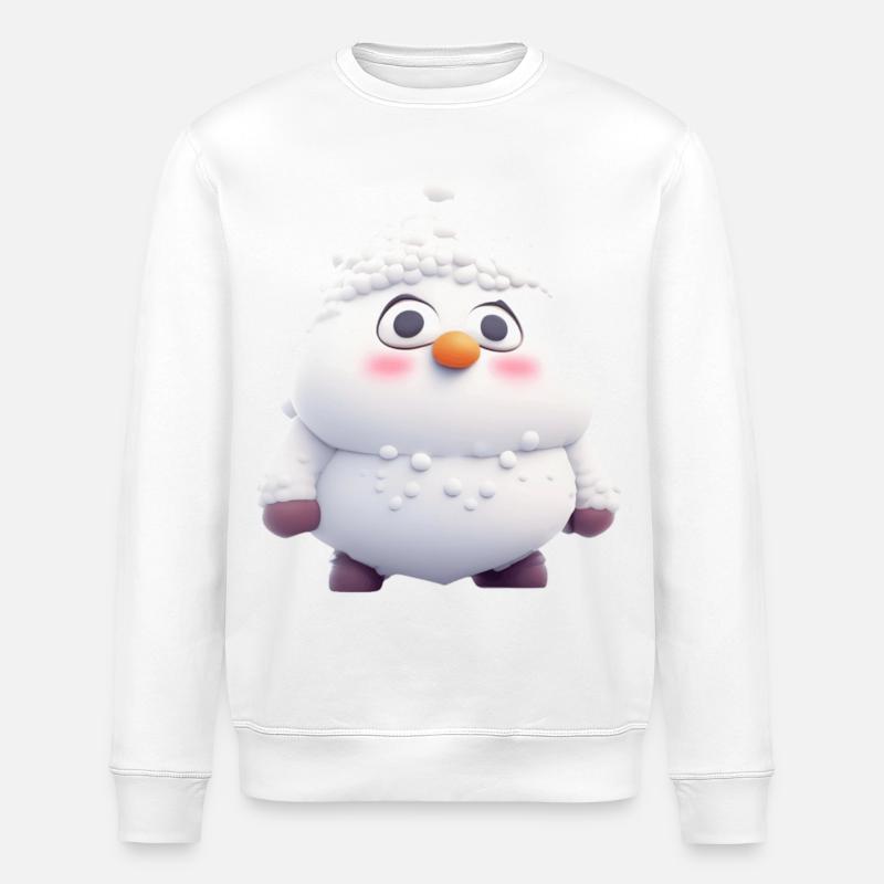 Winter Magic - Stanley/Stella ROLLER Unisex Organic Sweatshirt - white