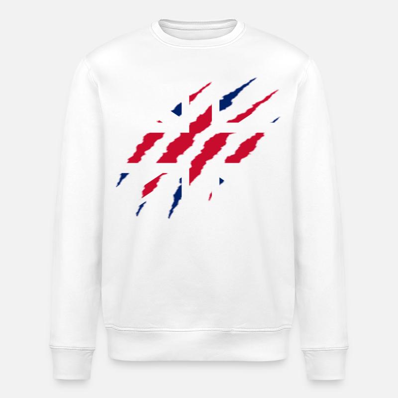 GRIFFE BRITANNIQUE - Sweat bio ROLLER Stanley/Stella Unisexe - blanc