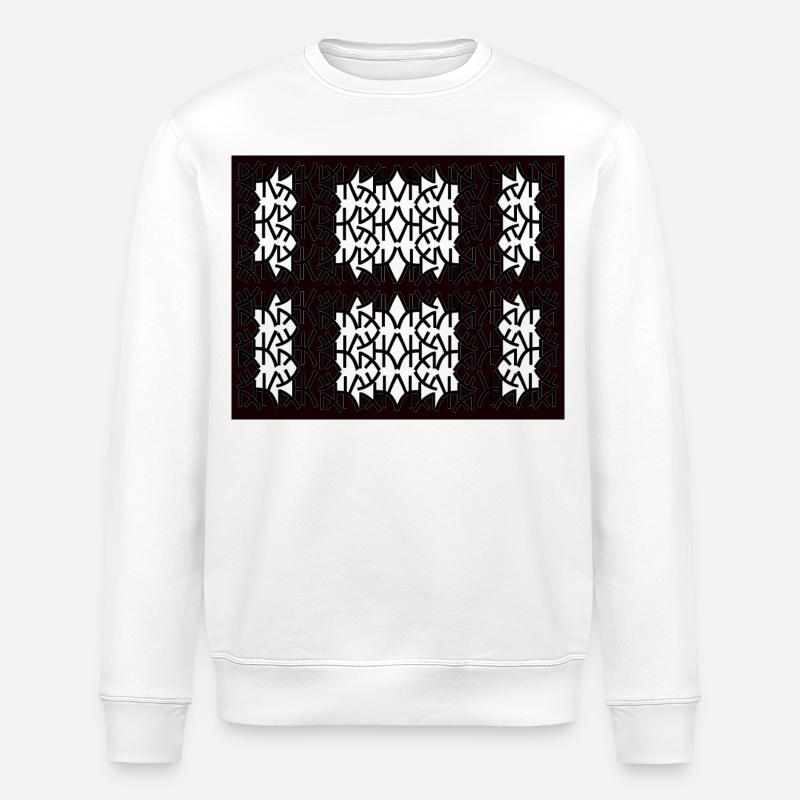 Tendances uniques - Sweat bio ROLLER Stanley/Stella Unisexe - blanc