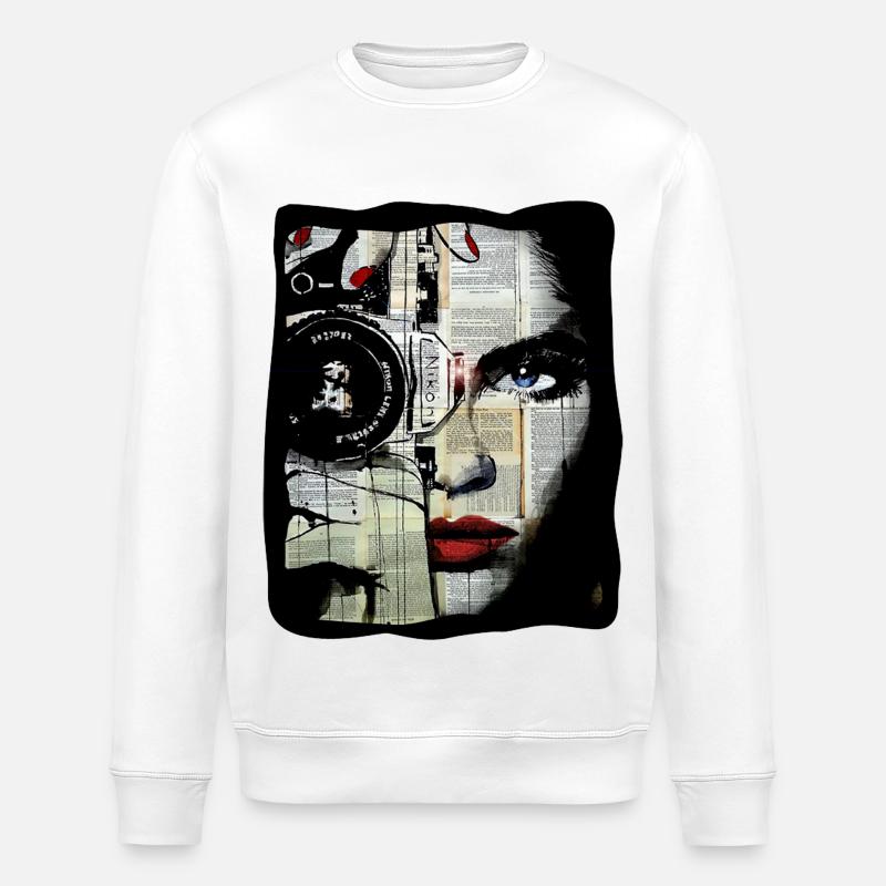 CISSS - Stanley/Stella Unisex Bio-Sweatshirt ROLLER - Weiß