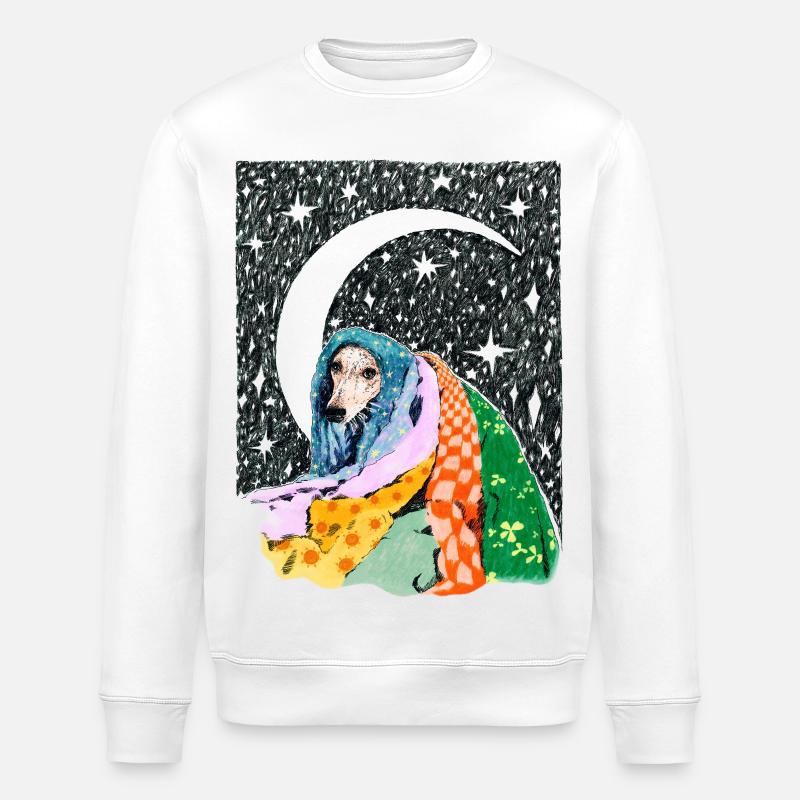SOMNUS - Stanley/Stella Unisex Bio-Sweatshirt ROLLER - Weiß