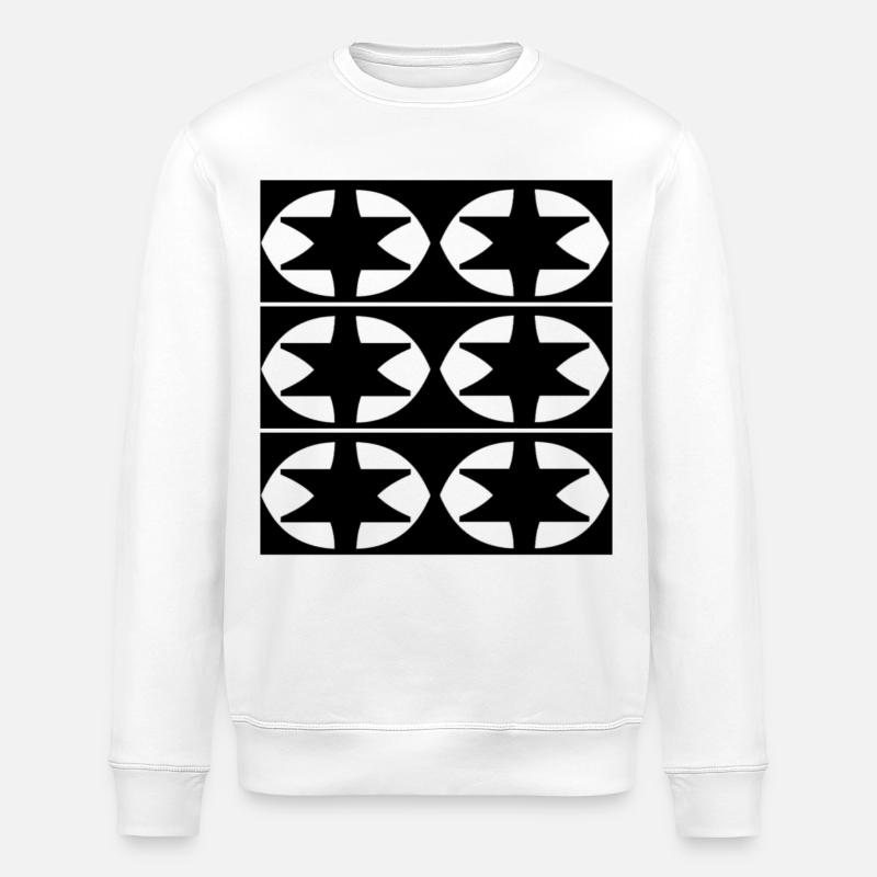 Grappe - Sweat bio ROLLER Stanley/Stella Unisexe - blanc