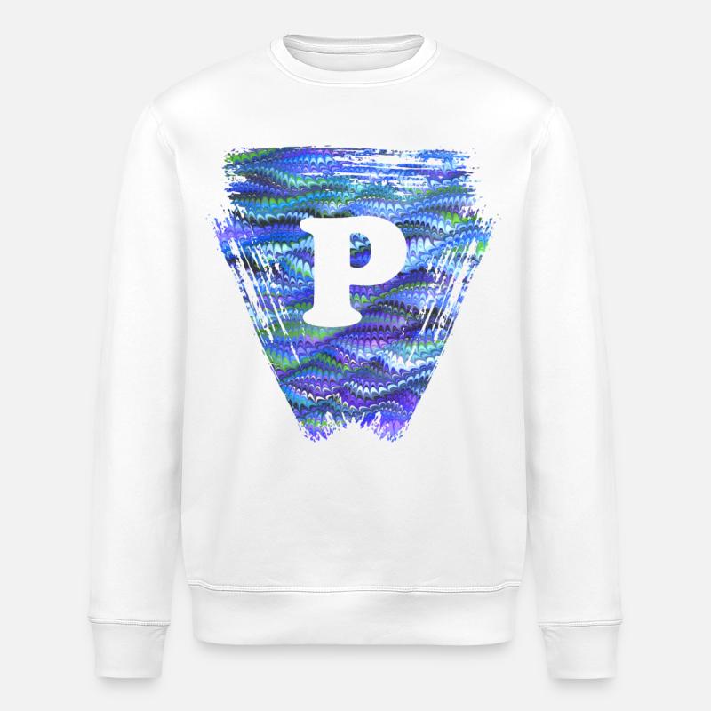 Dreieck E 103 P - Stanley/Stella ROLLER Unisex Organic Sweatshirt - white