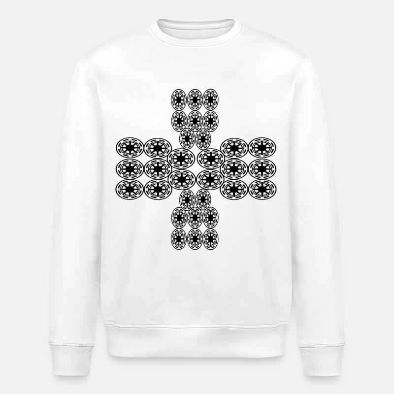 Glaube mir - Stanley/Stella Unisex Bio-Sweatshirt ROLLER - Weiß