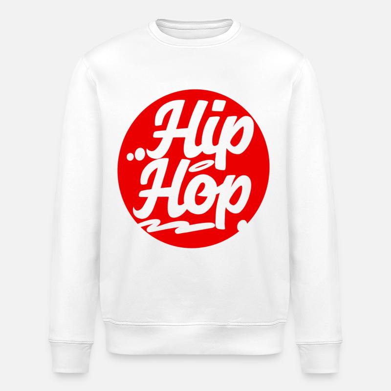 Hip Hop - Sweat bio ROLLER Stanley/Stella Unisexe - blanc