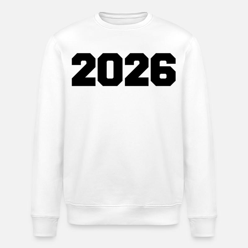 2026 - Stanley/Stella Unisex Bio-Sweatshirt ROLLER - Weiß