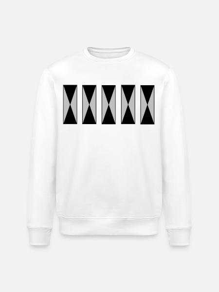 simple and unique - Stanley/Stella ROLLER Unisex Organic Sweatshirt - white