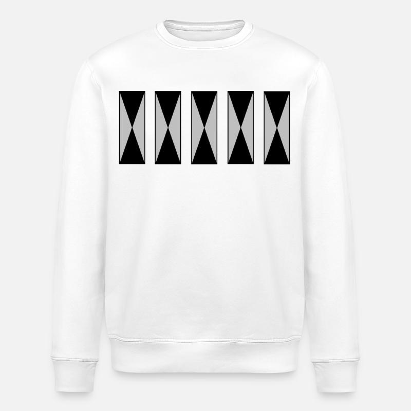 Simple et unique - Sweat bio ROLLER Stanley/Stella Unisexe - blanc