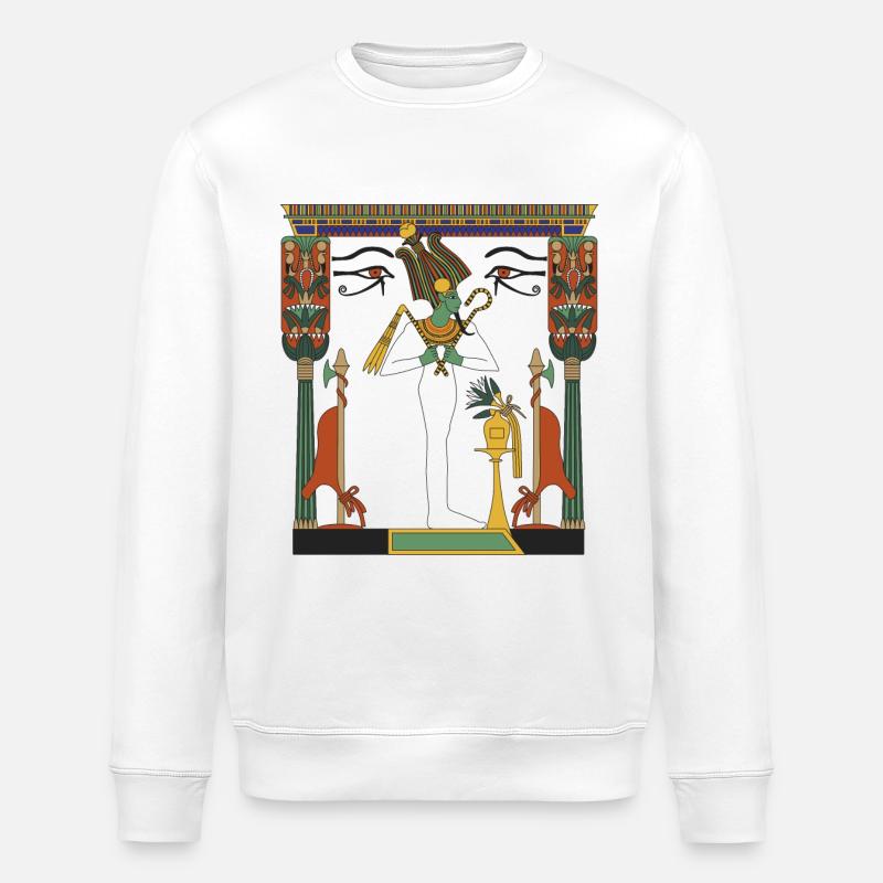 Osiris - Stanley/Stella Unisex Bio-Sweatshirt ROLLER - Weiß