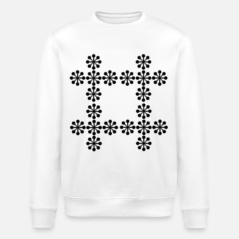 Meine Mode - Stanley/Stella Unisex Bio-Sweatshirt ROLLER - Weiß