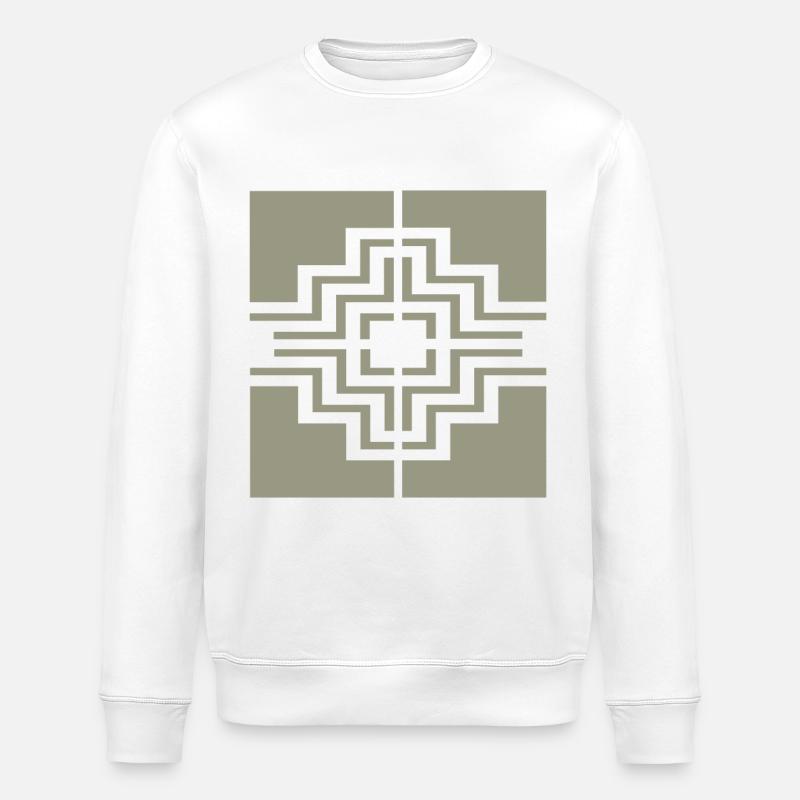 Couleur unique - Sweat bio ROLLER Stanley/Stella Unisexe - blanc