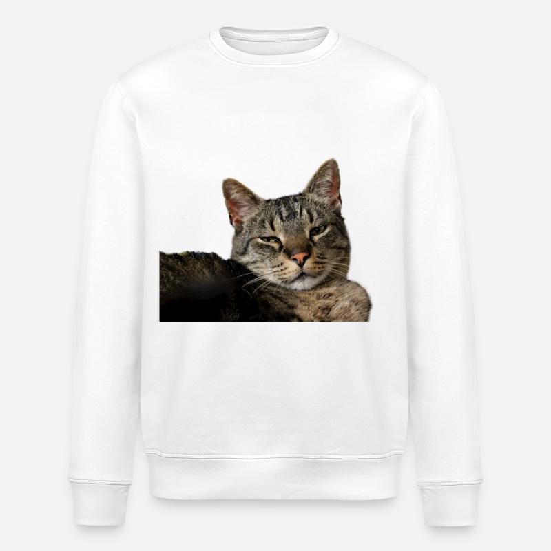 Chaton Chaton - Sweat bio ROLLER Stanley/Stella Unisexe - blanc