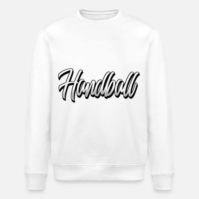Handball - Stanley/Stella Unisex Bio-Sweatshirt ROLLER - Weiß
