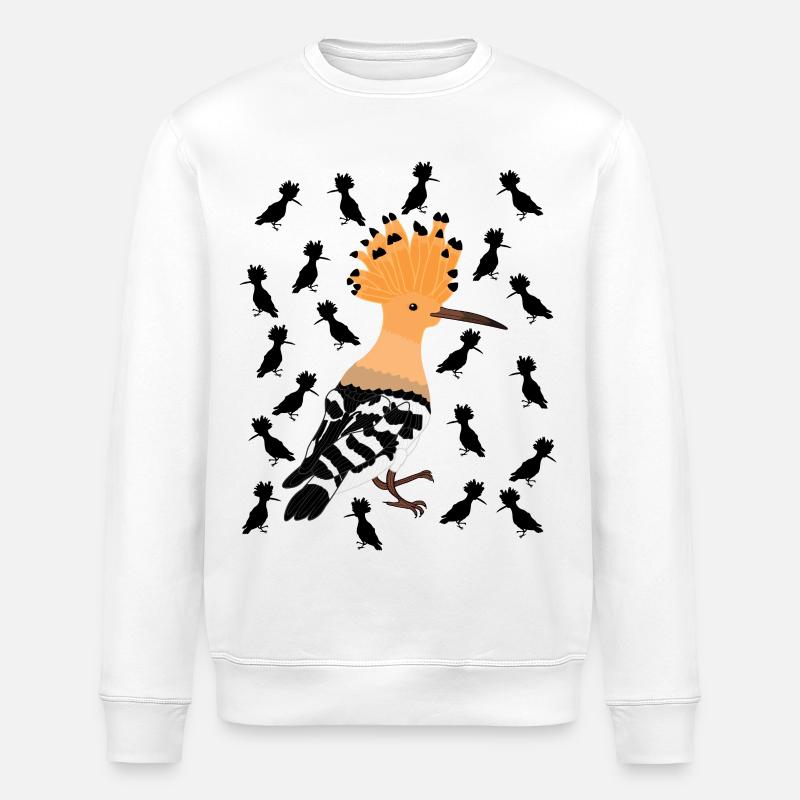 Oiseau cerceau - Sweat bio ROLLER Stanley/Stella Unisexe - blanc